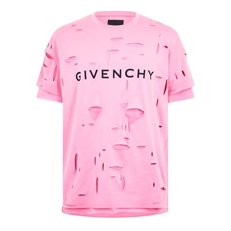 givenchy shirt pink|givenchy t shirt men sale.